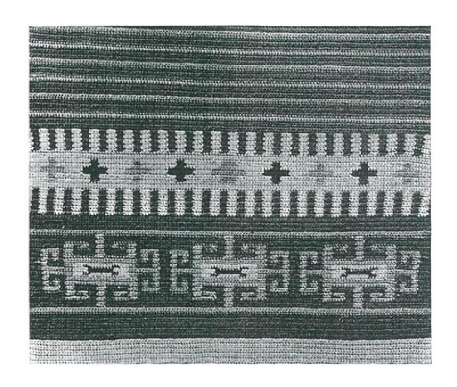 PATTERN #1345 CANOE RUG VINTAGE CROCHET
