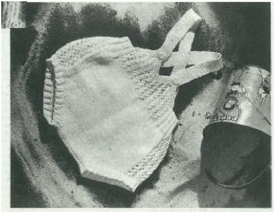 PATTERN #1347 SUN SUIT VINTAGE KNITTING