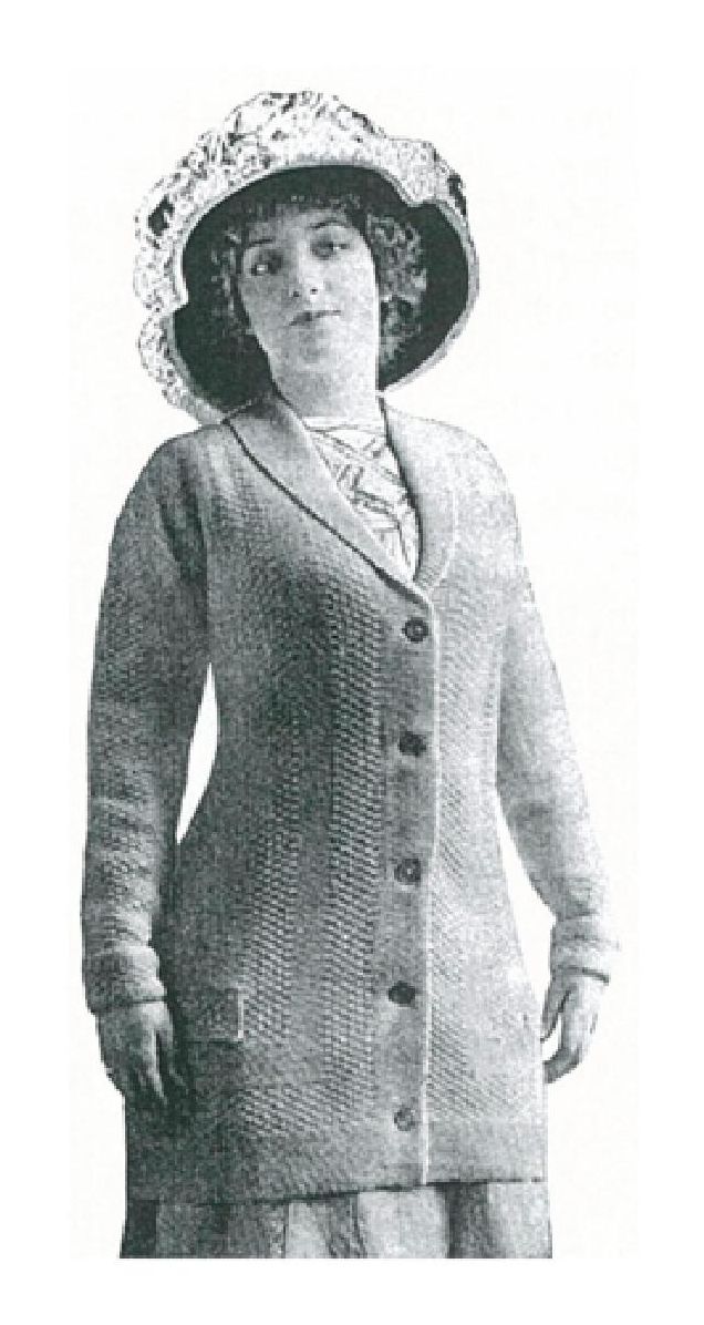 PATTERN #1363 ORMOND SWEATER VINTAGE KNITTING
