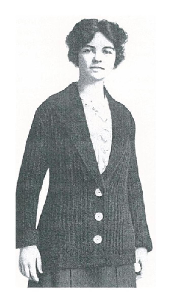 PATTERN #1366 ST. CLAIRE SWEATER VINTAGE KNITTING
