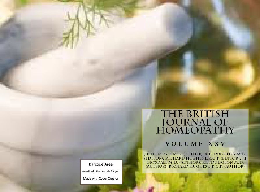 Homeopathy: The British Journel of Homeopathy