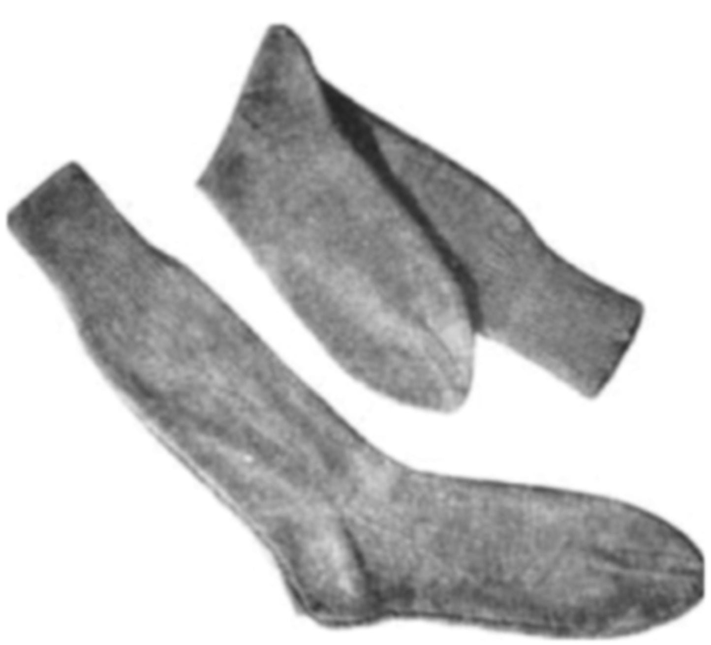 PATTERN #1681 MEN'S SOCKS VINTAGE KNITTING