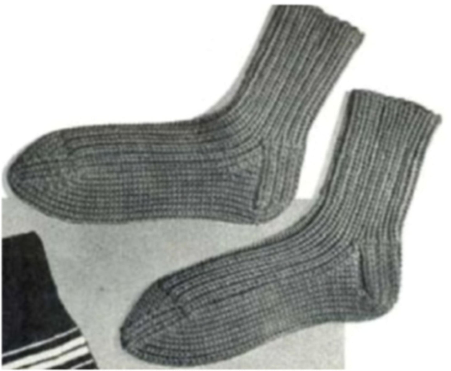 PATTERN #1697 WOMEN'S SPORT ANKLETS VINTAGE KNITTING