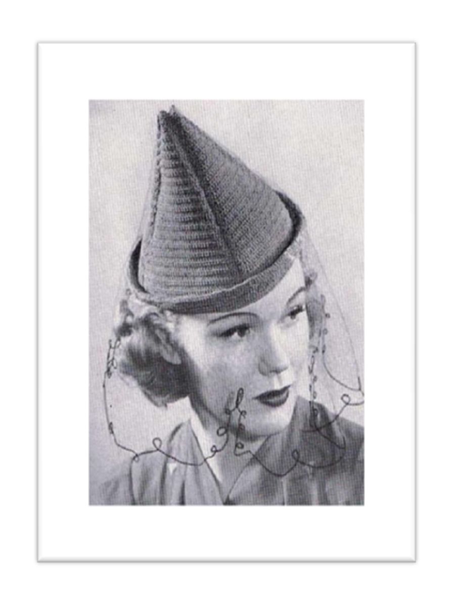 PATTERN #1730 THE PEAK VINTAGE CROCHET