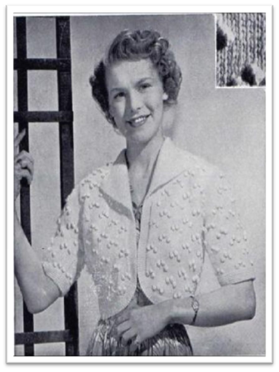 PATTERN #1734 LIDDIA VINTAGE KNITTING