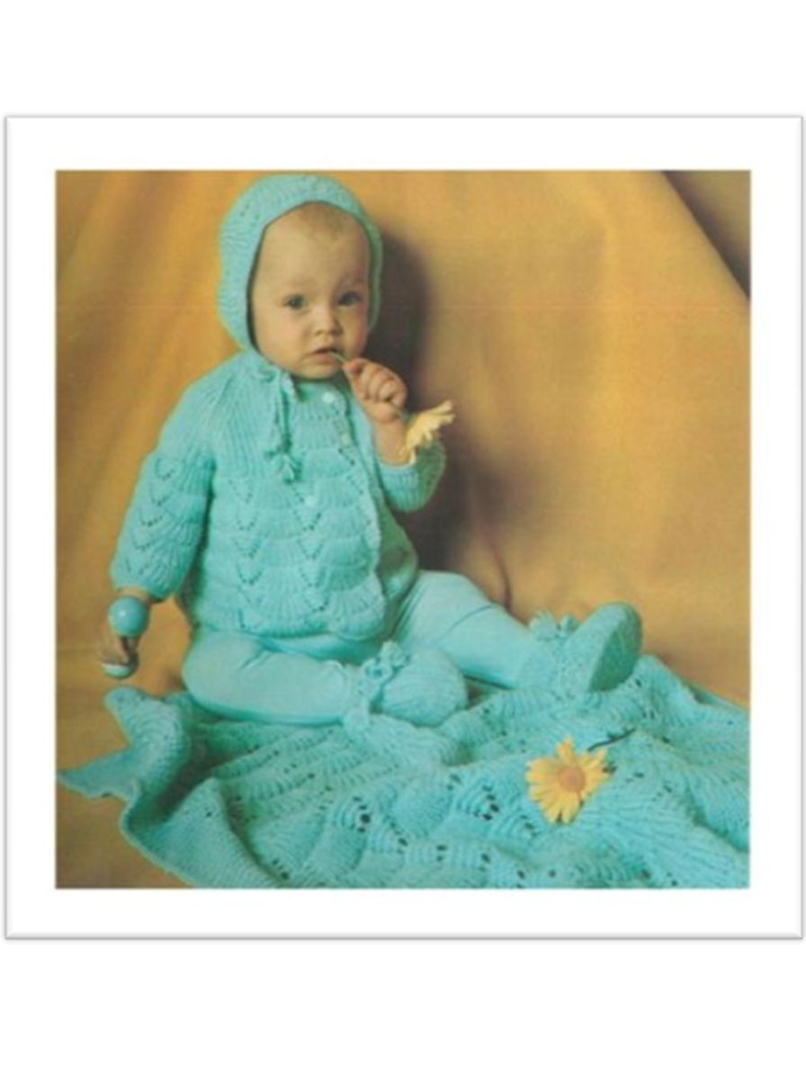 PATTERN #1510 COLLIN'S SET VINTAGE KNITTING