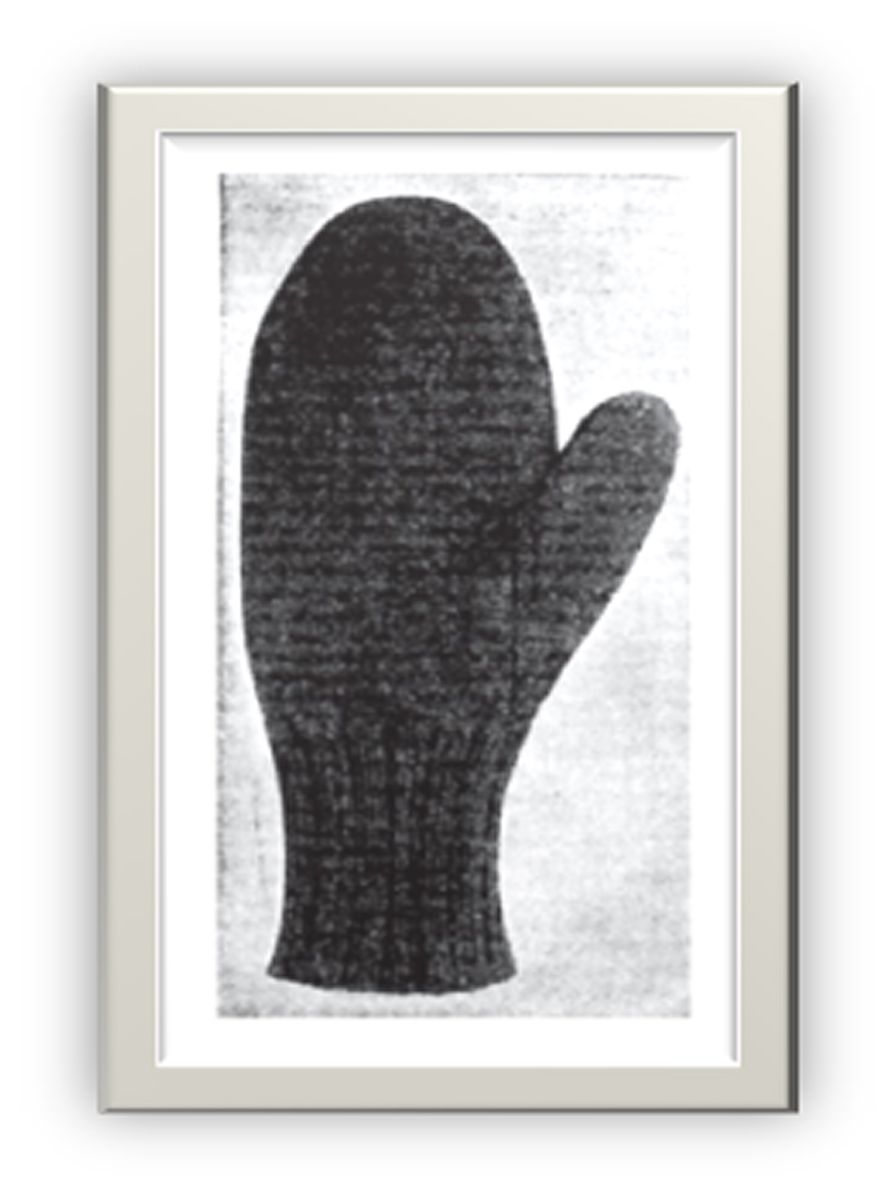 PATTERN #1520 STEERING MITTENS VINTAGE KNITTING