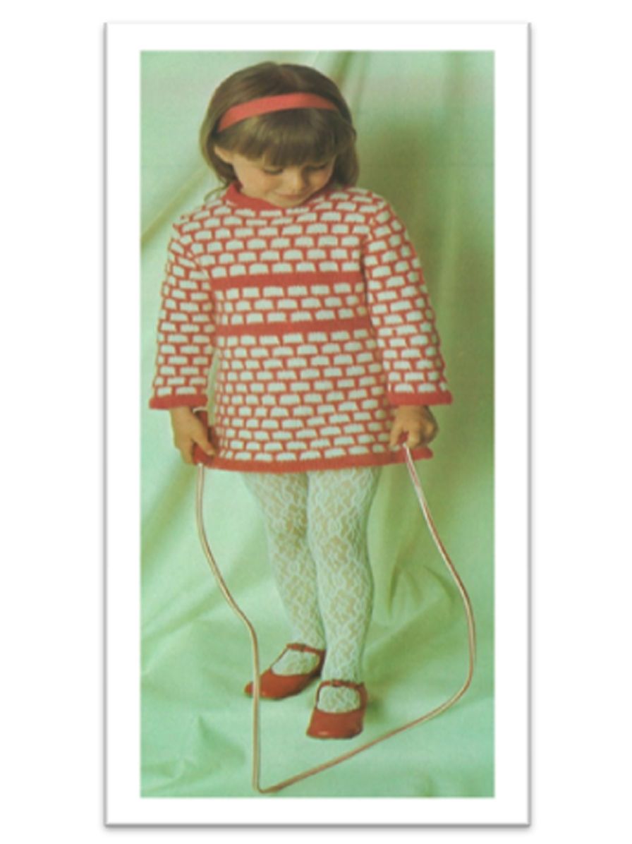 PATTERN #1528 BAMBI VINTAGE KNITTING