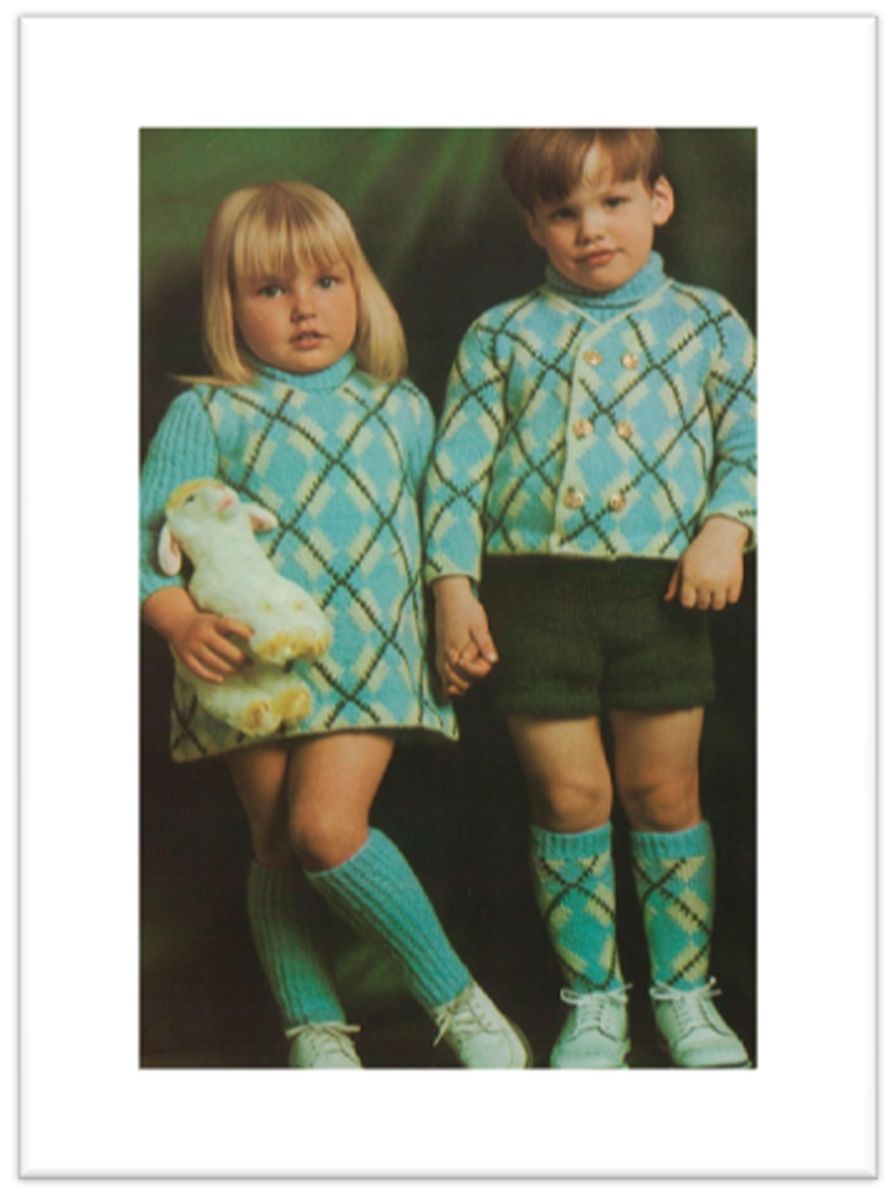 PATTERN #1529 BRIGADOON VINTAGE KNITTING