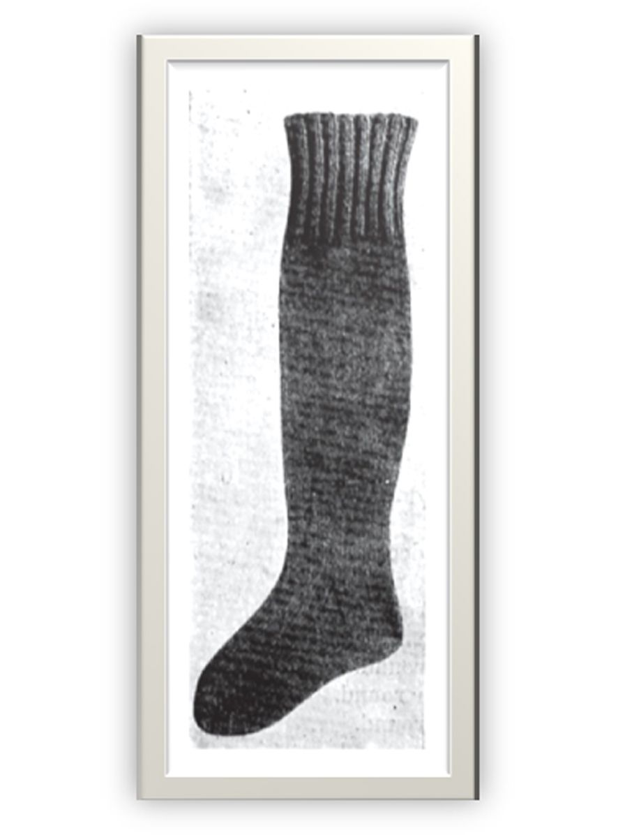 PATTERN #1541 SEAMAN'S STOCKINGS VINTAGE KNITTING
