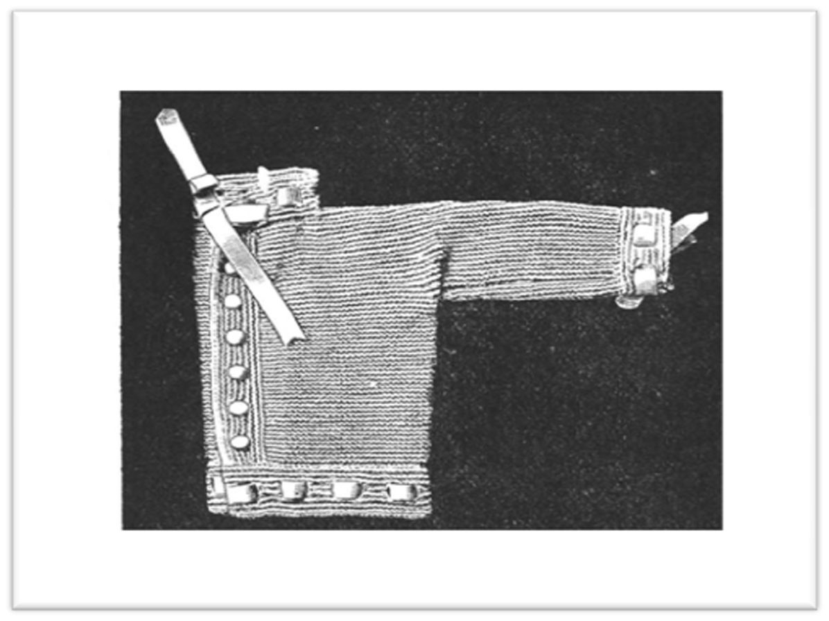PATTERN #1545 INFANT'S JERSEY VINTAGE KNITTING