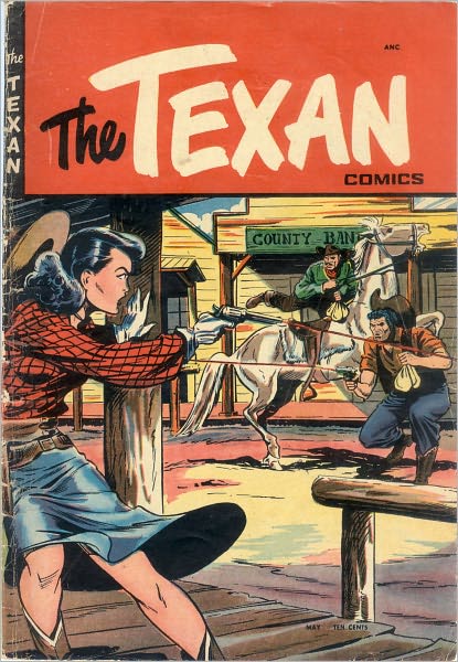 The Texan Number 4 Western Comic Book