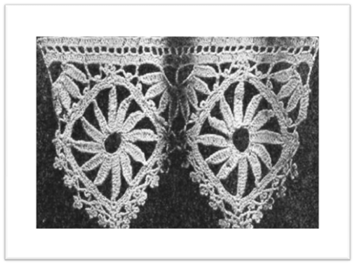 PATTERN #1597 ITALIAN LACE VINTAGE CROCHET
