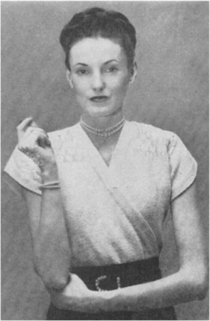 PATTERN #1939 SURPLICE, SMOCKED YOKE VINTAGE KNITTING