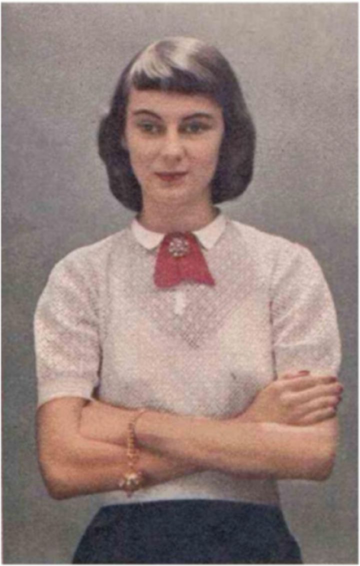 PATTERN #1947 CROCHETED, TINY COLLAR VINTAGE CROCHET