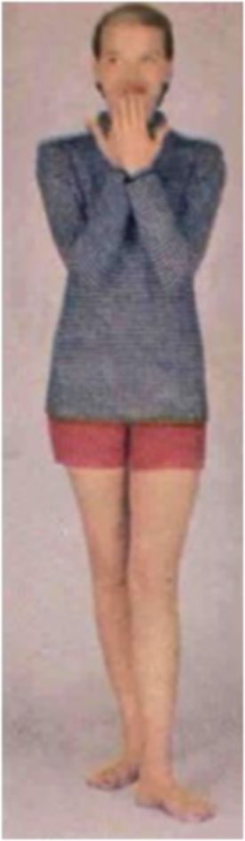 PATTERN #1954 TWO-PIECE, THREE COLOURS VINTAGE KNITTING