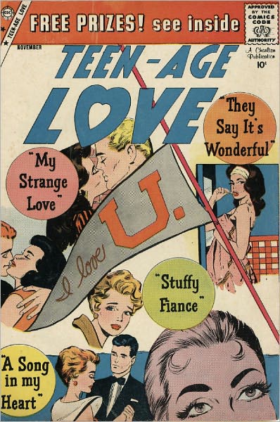 Teen Age Love Number 11 Love Comic Book