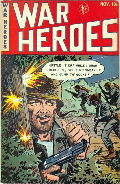 War Heroes Number 5 War Comic Book