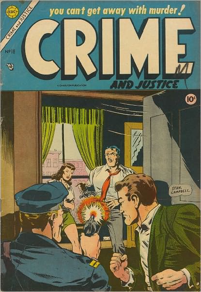 Crime and Justice Number 18 Crime Comic Book