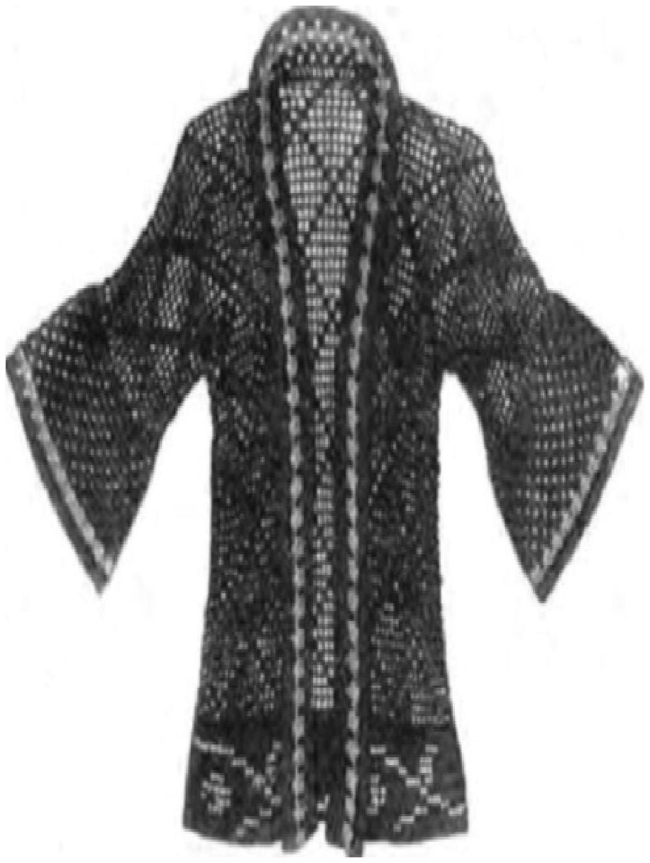 PATTERN #0477 CHILD SILK TUXEDO COAT VINTAGE CROCHET