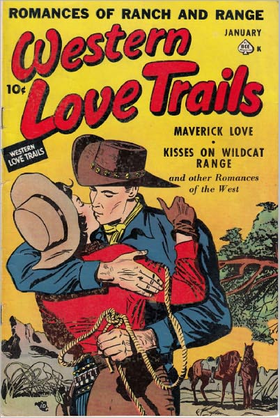 Western Love Trails Number 8 Love Comic Book