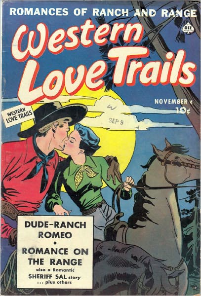 Western Love Trails Number 7 Love Comic Book