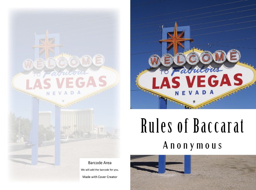 Game: Rules of Baccarat ( gaming, gambling, play, game, play, pastime, amusement, artistry, trifling )