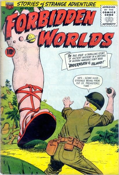 Forbidden Worlds Number 47 Horror Comic Book