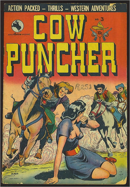 Cow Puncher Number 3 Western Comic Book