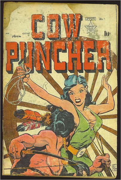 Cow Puncher Number 7 Western Comic Book