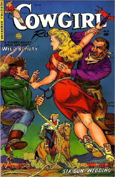 Cowgirl Romances Number 8 Love Romance Comic Book