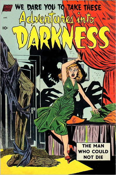 Adventures into Darkness Number 10 Horror Comic Book