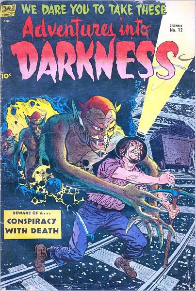 Adventures Into Darkness Number 12 Horror Comic Book