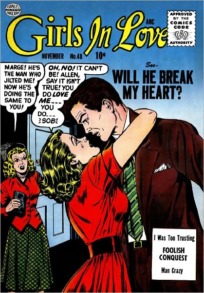 Girls in Love Number 48 Love Comic Book