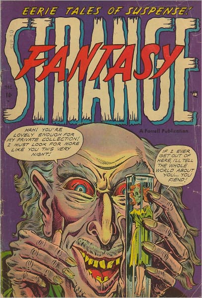 Strange Fantasy Number 9 Horror Comic Book
