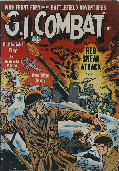 GI Combat Number 21 War Comic Book
