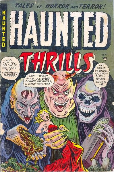 Haunted Thrills Number 11 Horror Comic Book