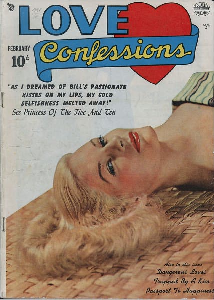 Love Confessions Number 3 Love Comic Book
