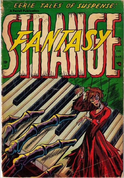 Strange Fantasy Number 10 Horror Comic Book