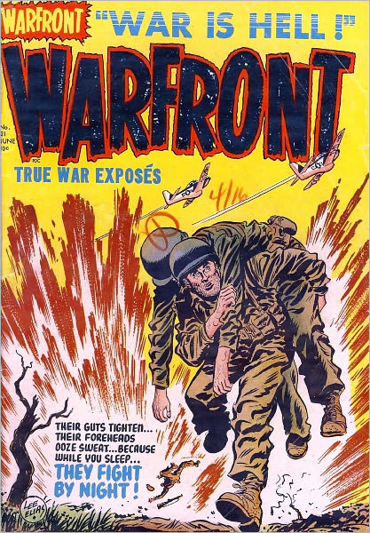 Warfront Number 21 War Comic Book
