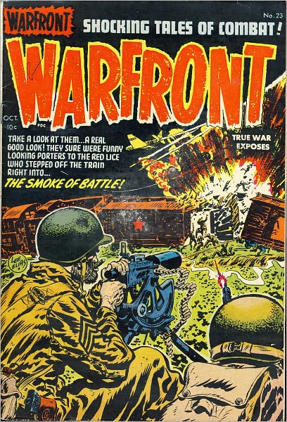 Warfront Number 23 War Comic Book