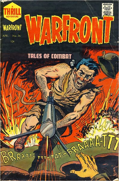 Warfront Number 26 War Comic Book