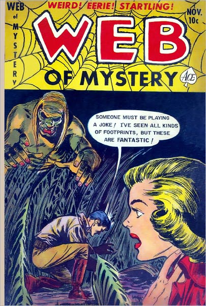 Web of Mystery Number 15 Horror Comic Book