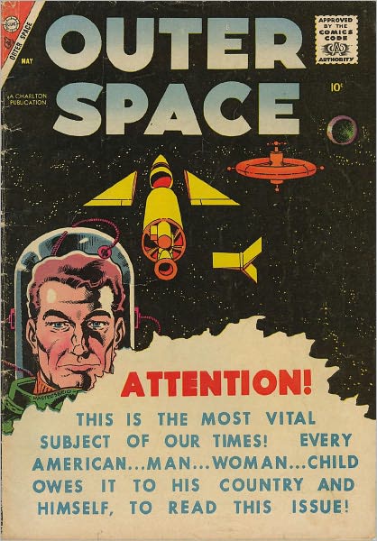 Outer Space Number 17 Science Fiction Comic Book