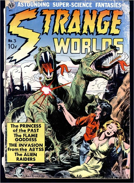Strange Worlds Number 3 Fantasy Comic Book