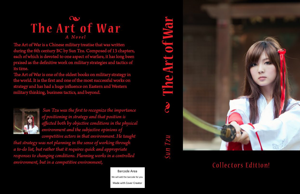 Art - Fashion, Decorative Arts & Design: 1.99 Cent The Art of War ( industry, art, artistry, craft, handicraft, war, fight, battle, fighting, combat, campaign )