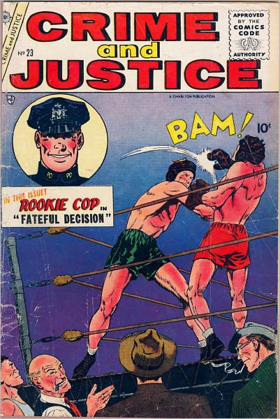Crime and Justice Number 23 Crime Comic Book