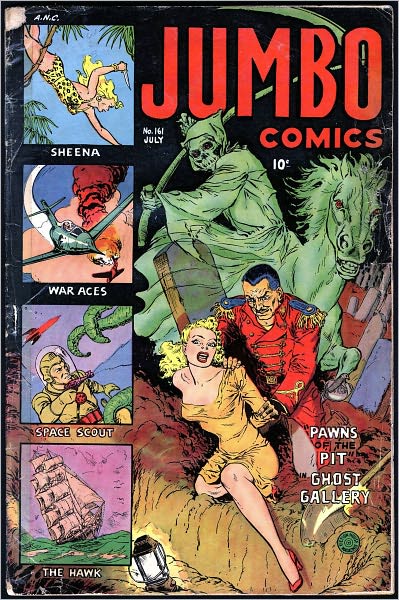 Jumbo Comics Number 161 Action Comic Book