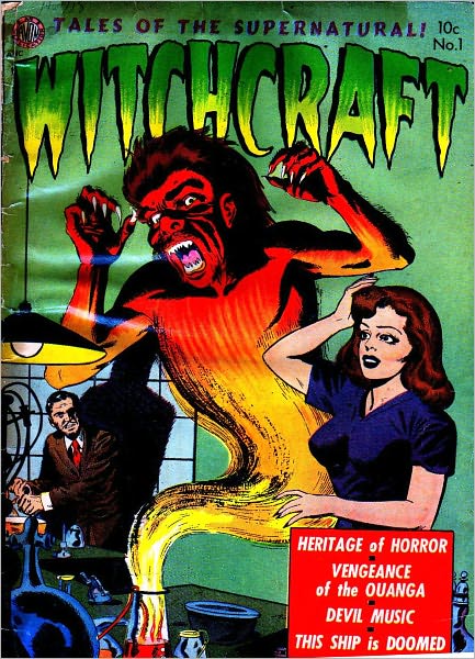 Witchcraft Number 1 Horror Comic Book