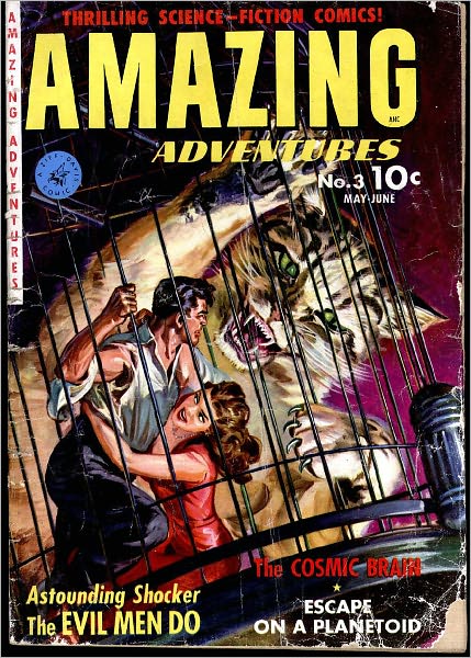 Amazing Adventures Number 3 Horror Comic Book